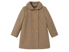 Lil Atelier travertine melange overgangsfrakke